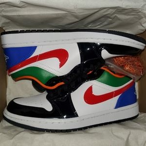Womens jordan 1 low multicolor size 7